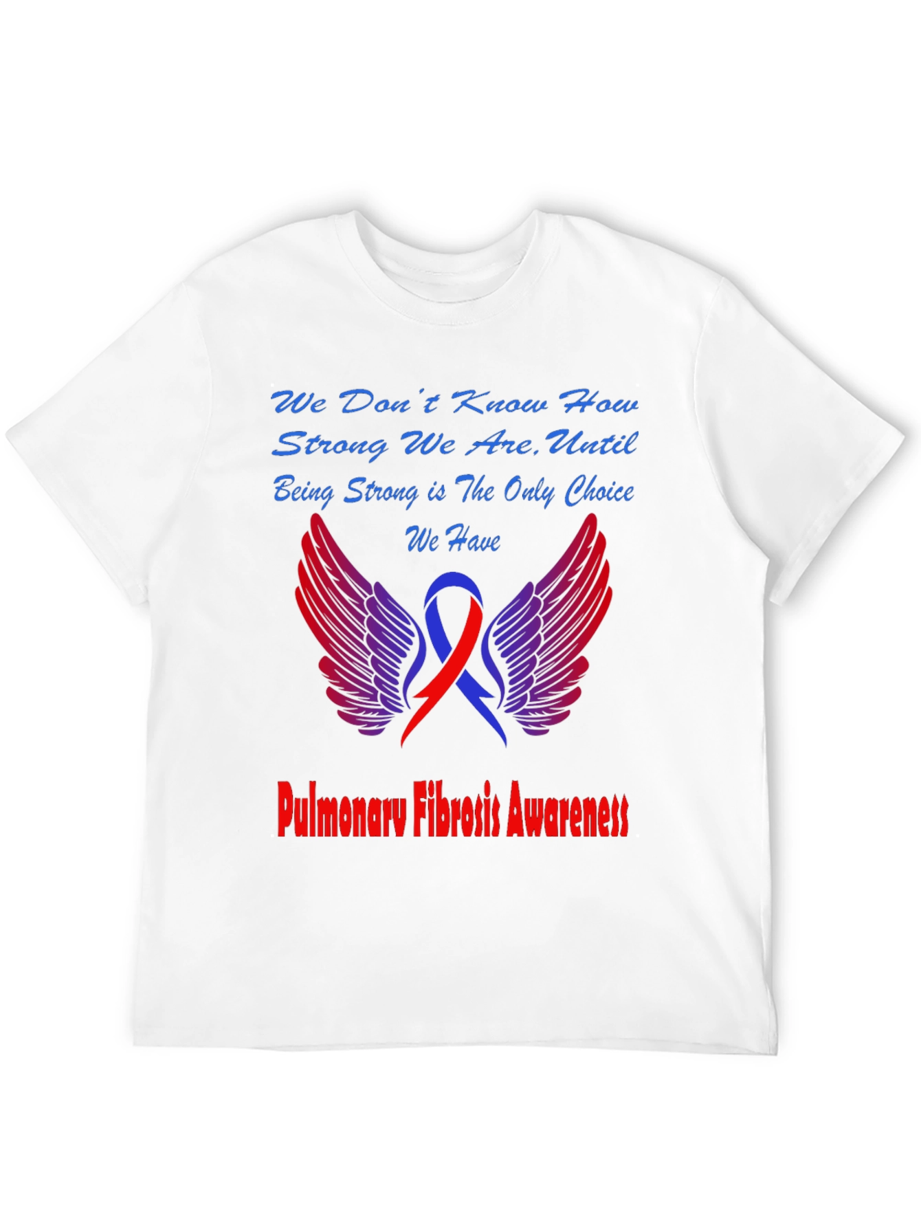 Pulmonary Fibrosis Awareness T-Shirt