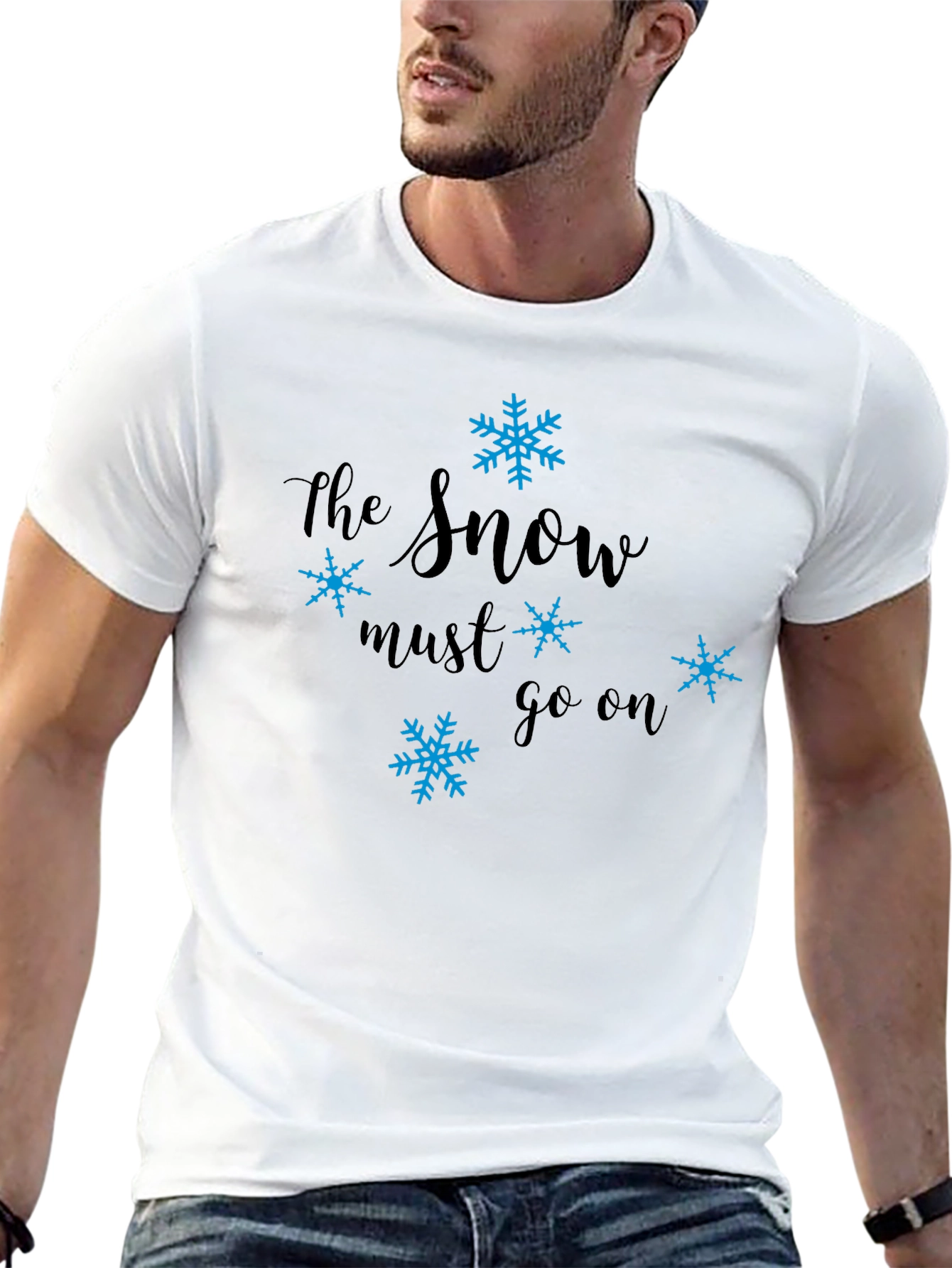 The Snow Must Go On Novelty Tee