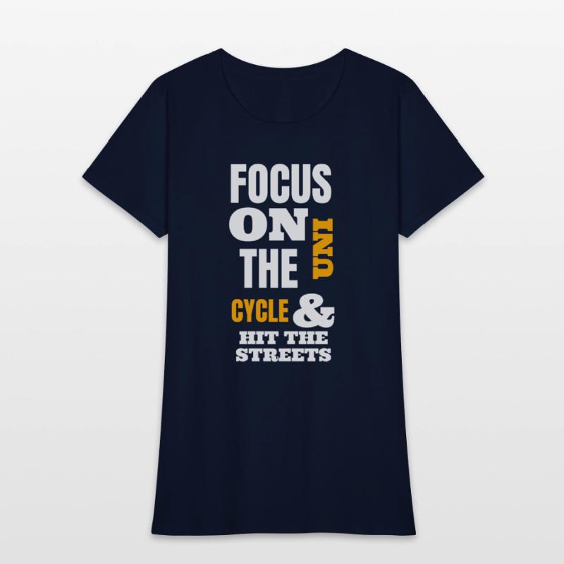 Focus On The Uni Cycle & Hit The Streets Yellow