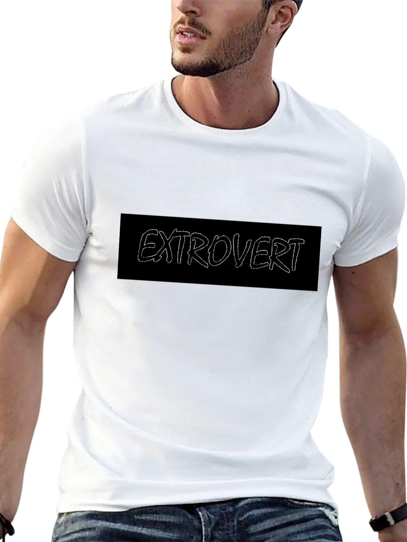 Extrovert T-Shirt - Bold Statement Tee
