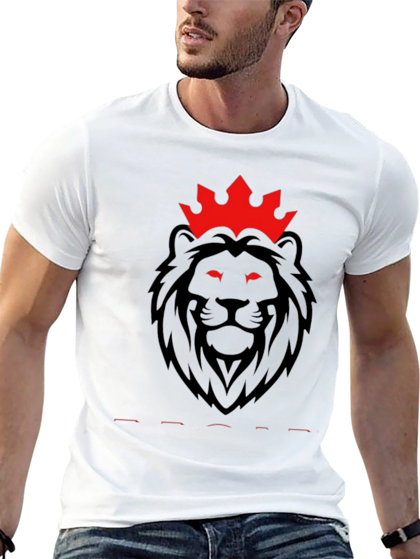 King Lion Graphic Tee - Bold Style