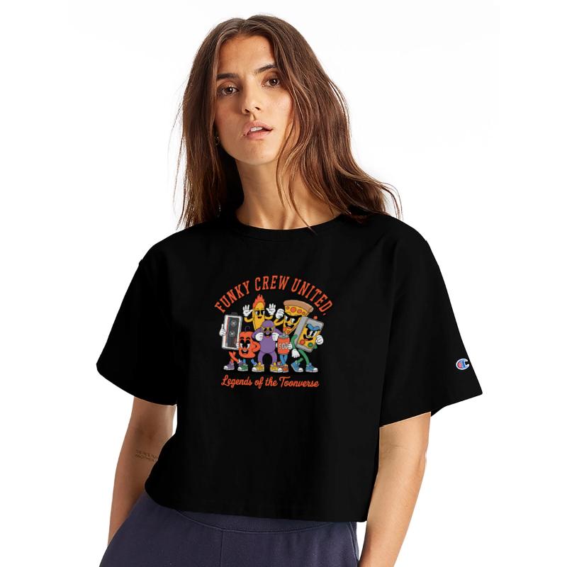 Funky Cartoon Crew United – Vintage Squad Graphic