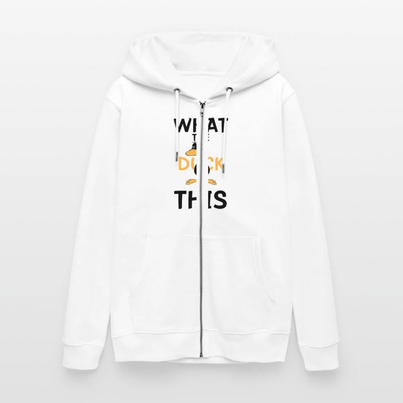 Funny Confused Duck Design – Visual Pun Art