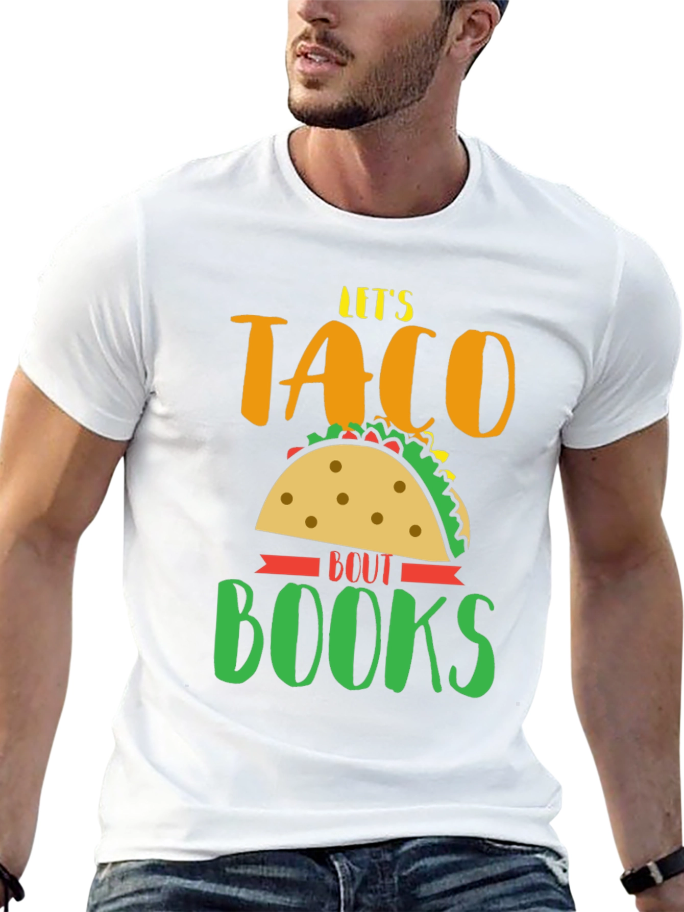 Lets Taco Bout Books Graphic T-Shirt