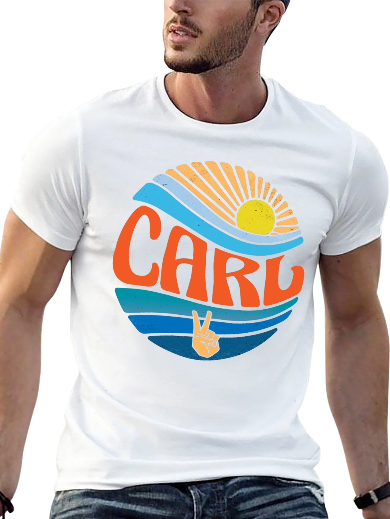 Carl Retro Wave T-Shirt