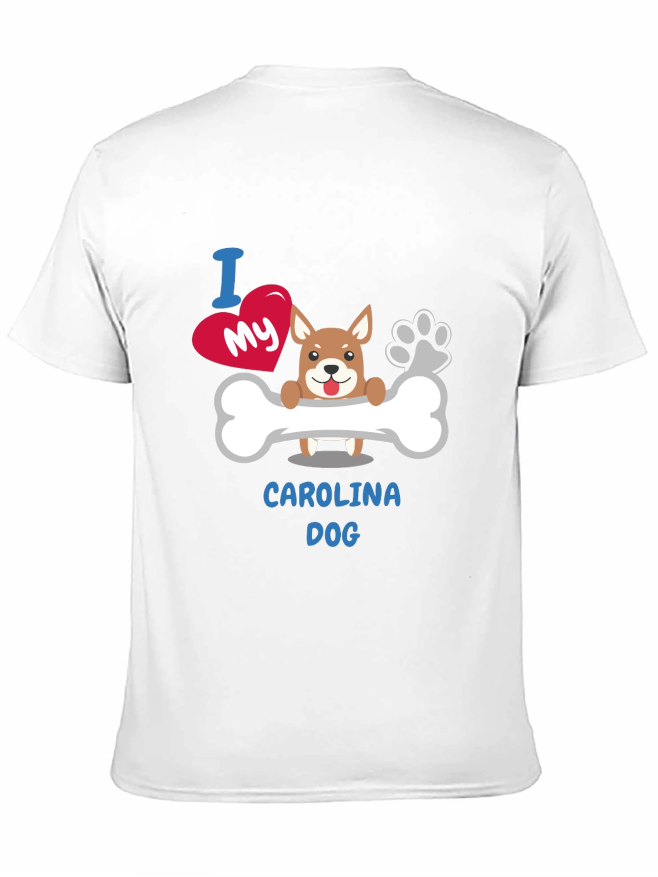 I Love My Carolina Dog T-Shirt