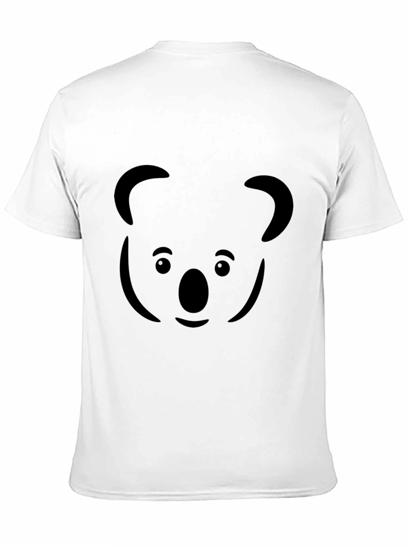 Black Koala Graphic Tee - Unisex Soft Cotton