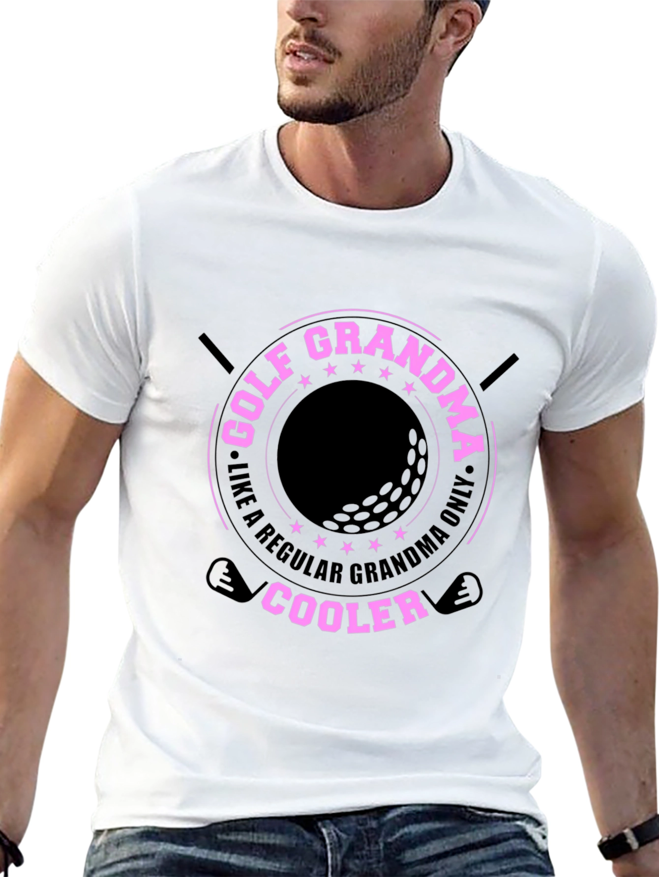 Golf Grandma T-Shirt - Cooler Than Regular Grandmas!