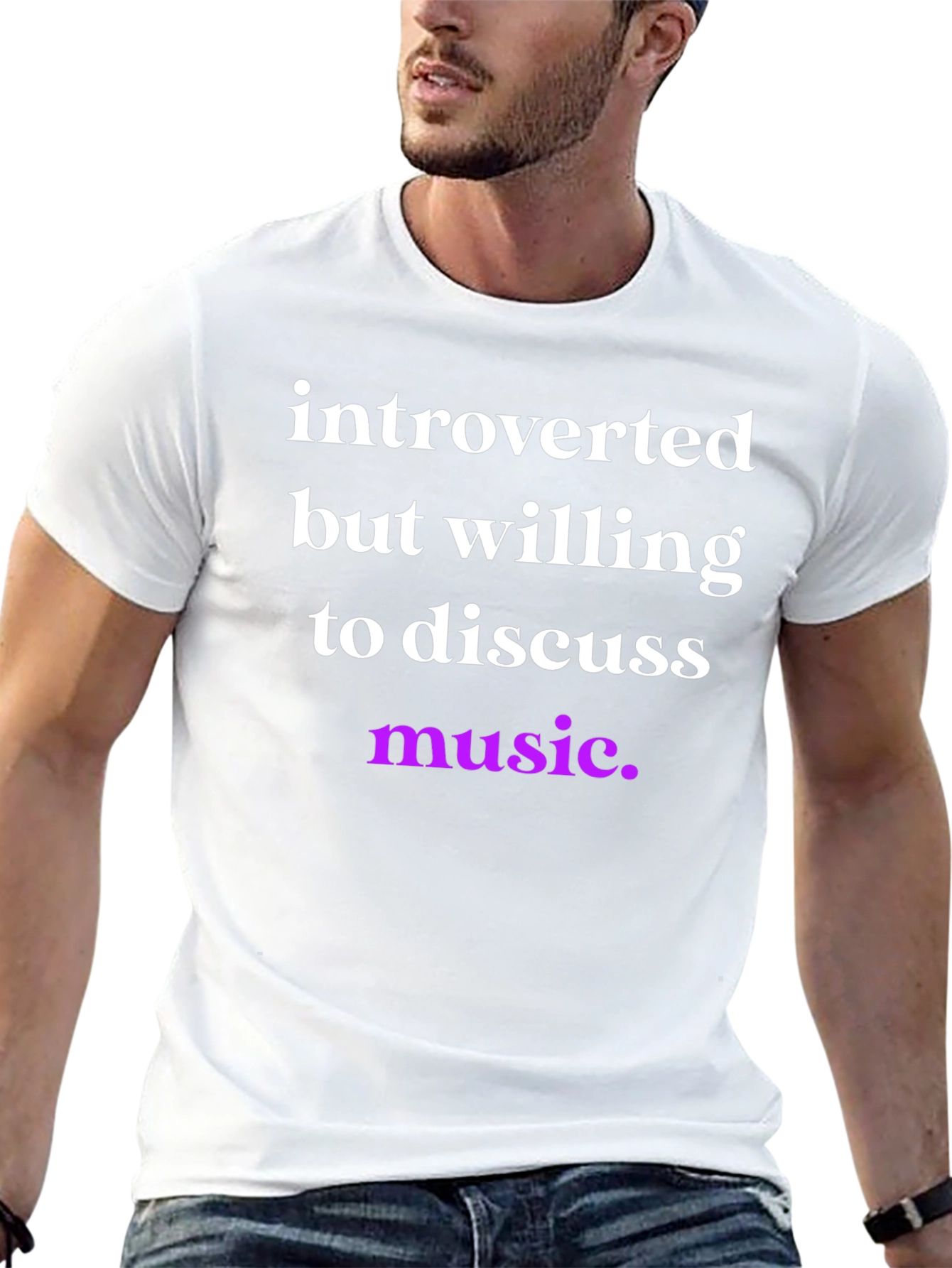 Introverted Music Lover T-Shirt