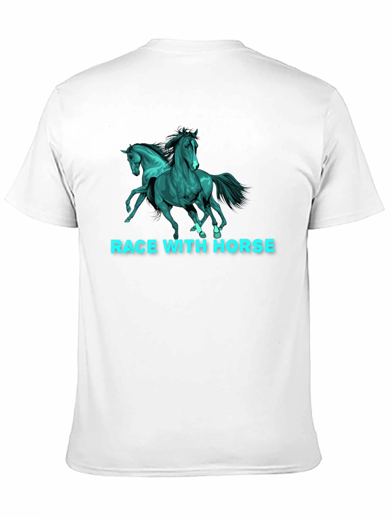 Race With Horse T-Shirt