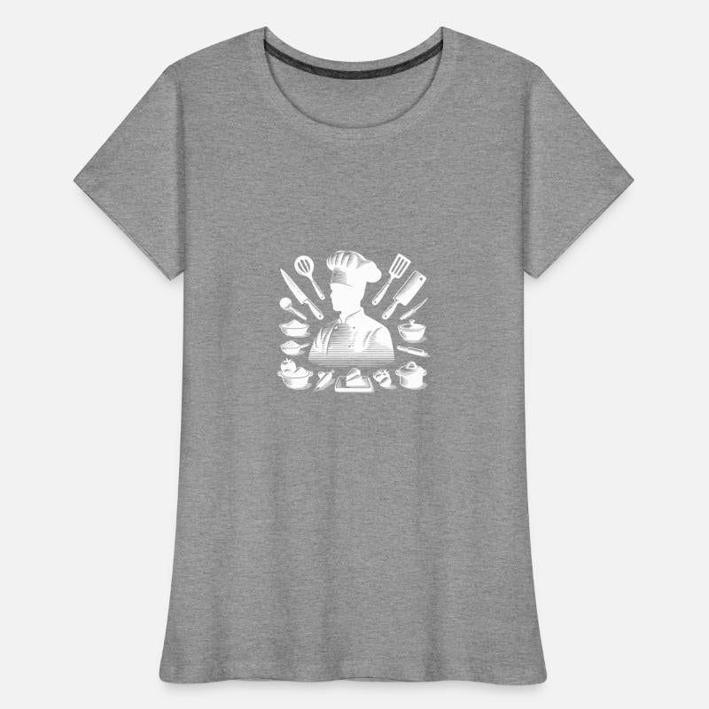 Hobby Chef And Kitchen Material Silhouette