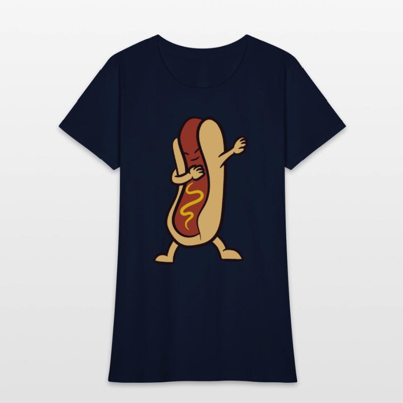 Hotdog Dabbing Funny Hot Dog