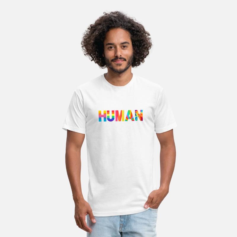 Human With Rainbow Multi LGBT Flag Rainbow Lesbian
