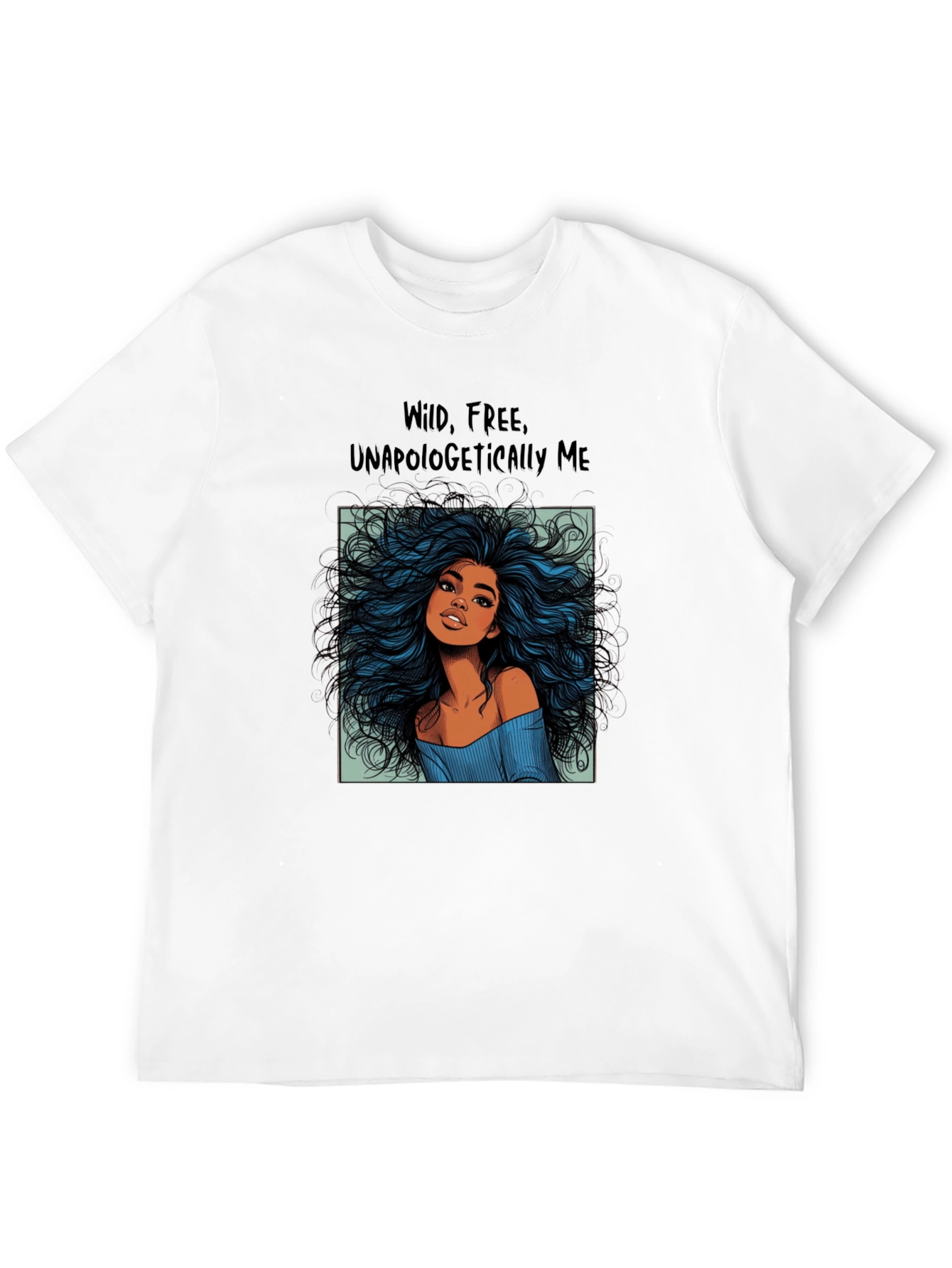 Wild Free Unapologetically Me Black T-Shirt