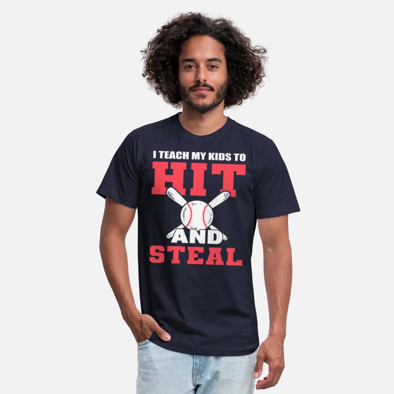 I Teach My Kids To Hit And Steal Baseball Player