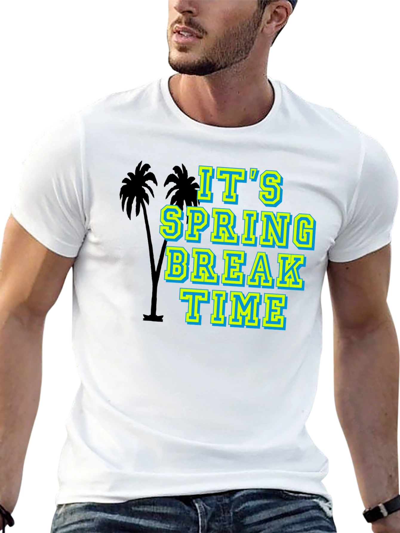 Its Spring Break Time Graphic T-Shirt