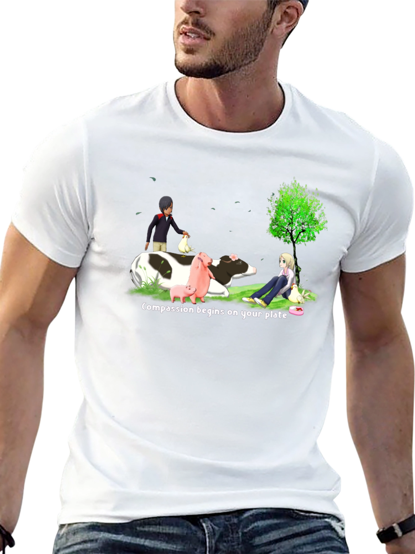 Compassion Begins on Your Plate T-Shirt