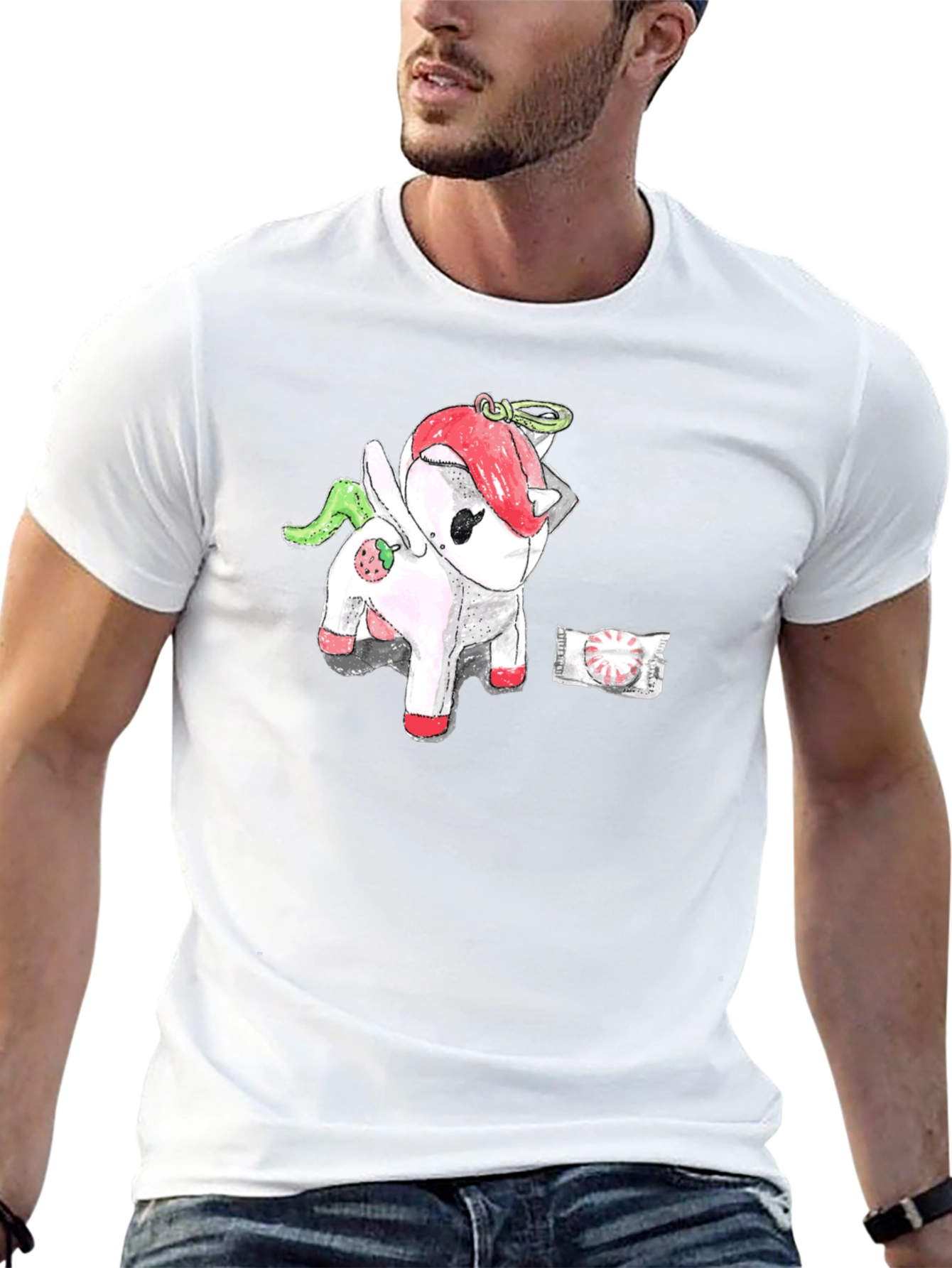 Whimsical Strawberry Unicorn T-Shirt