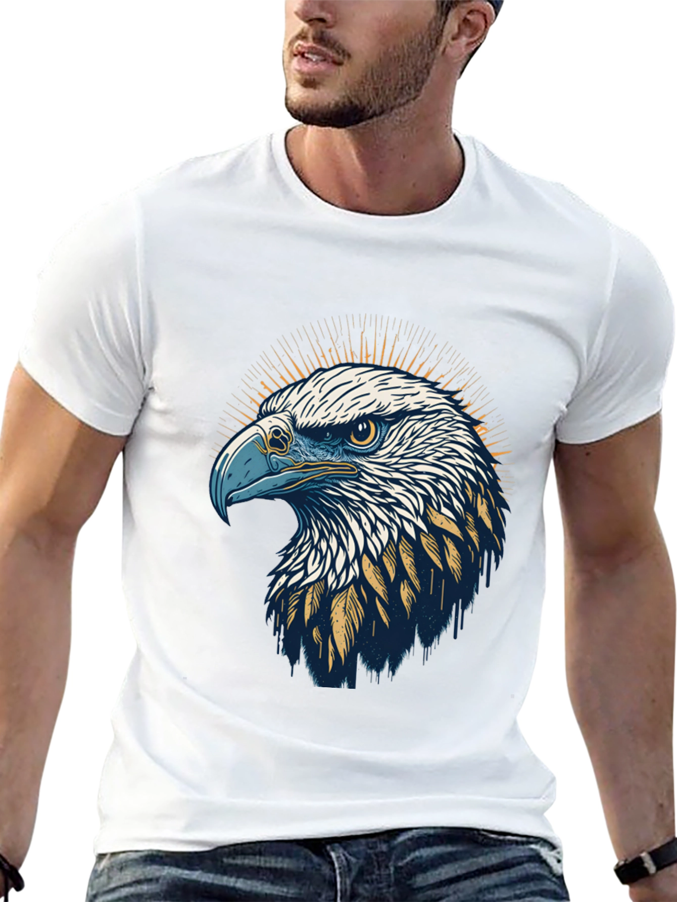 Eagle Graphic Tee - Bold American Pride