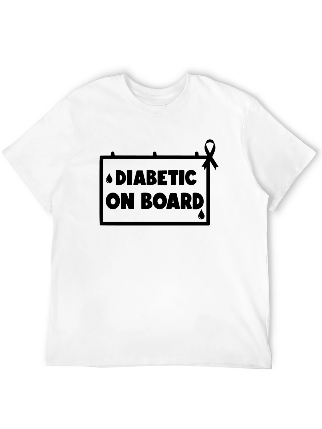 Diabetic On Board Awareness T-Shirt