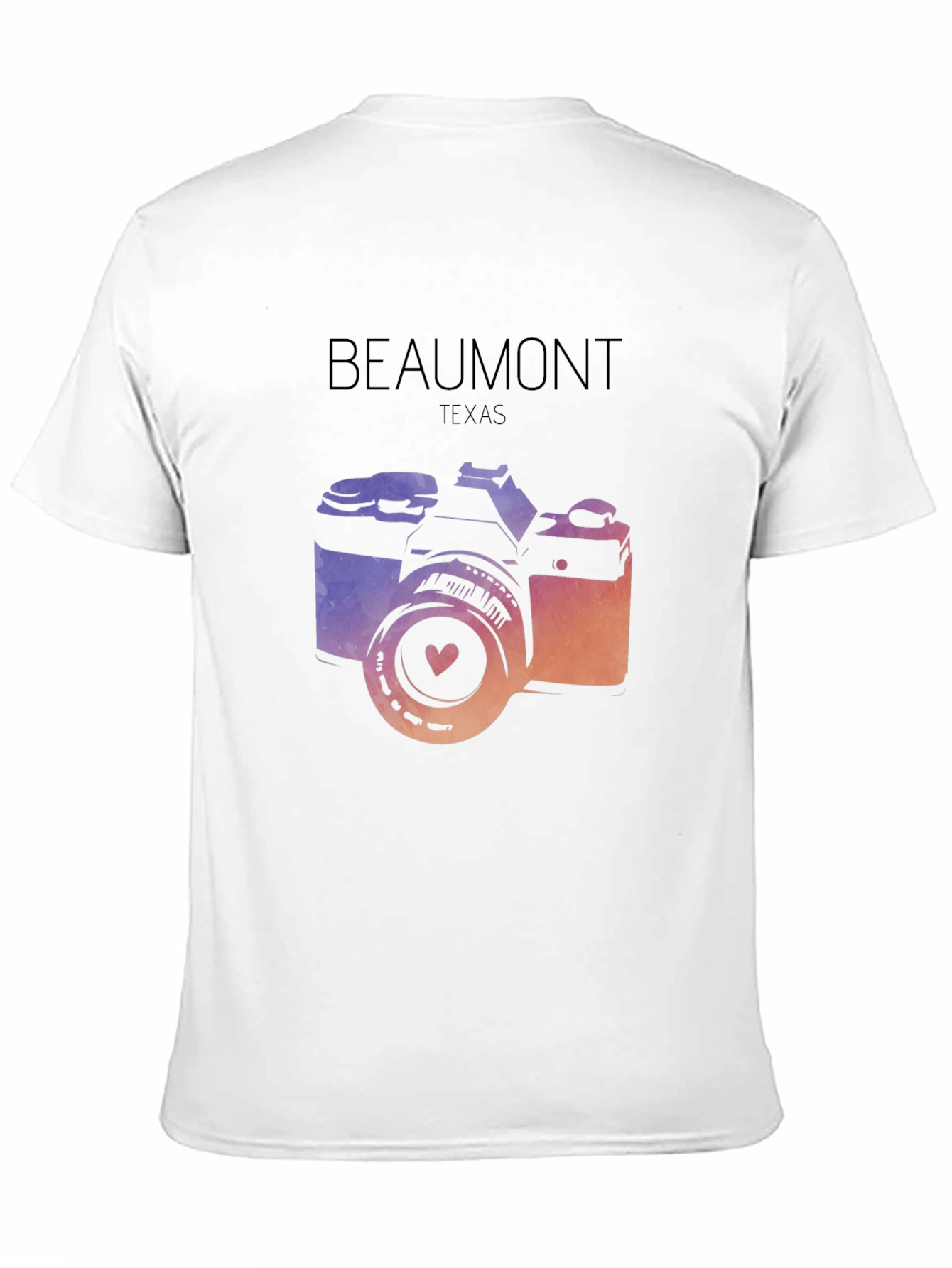Beaumont Texas Camera Graphic T-Shirt
