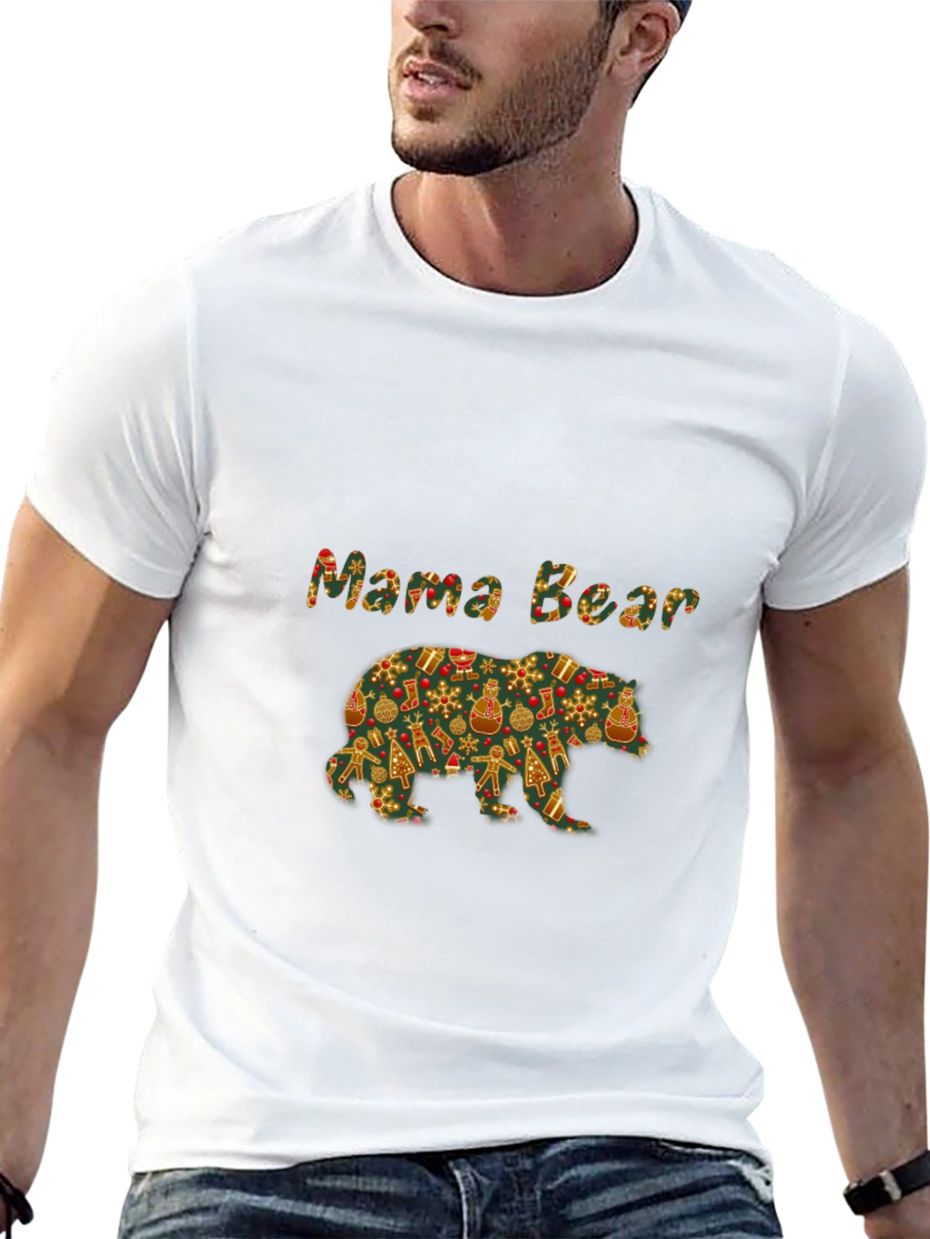Mama Bear Christmas Shirt