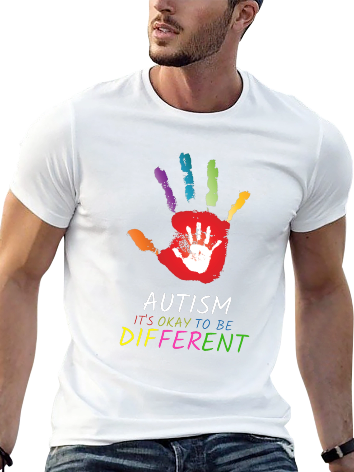 Autism Awareness Its Okay to Be Different T-Shirt