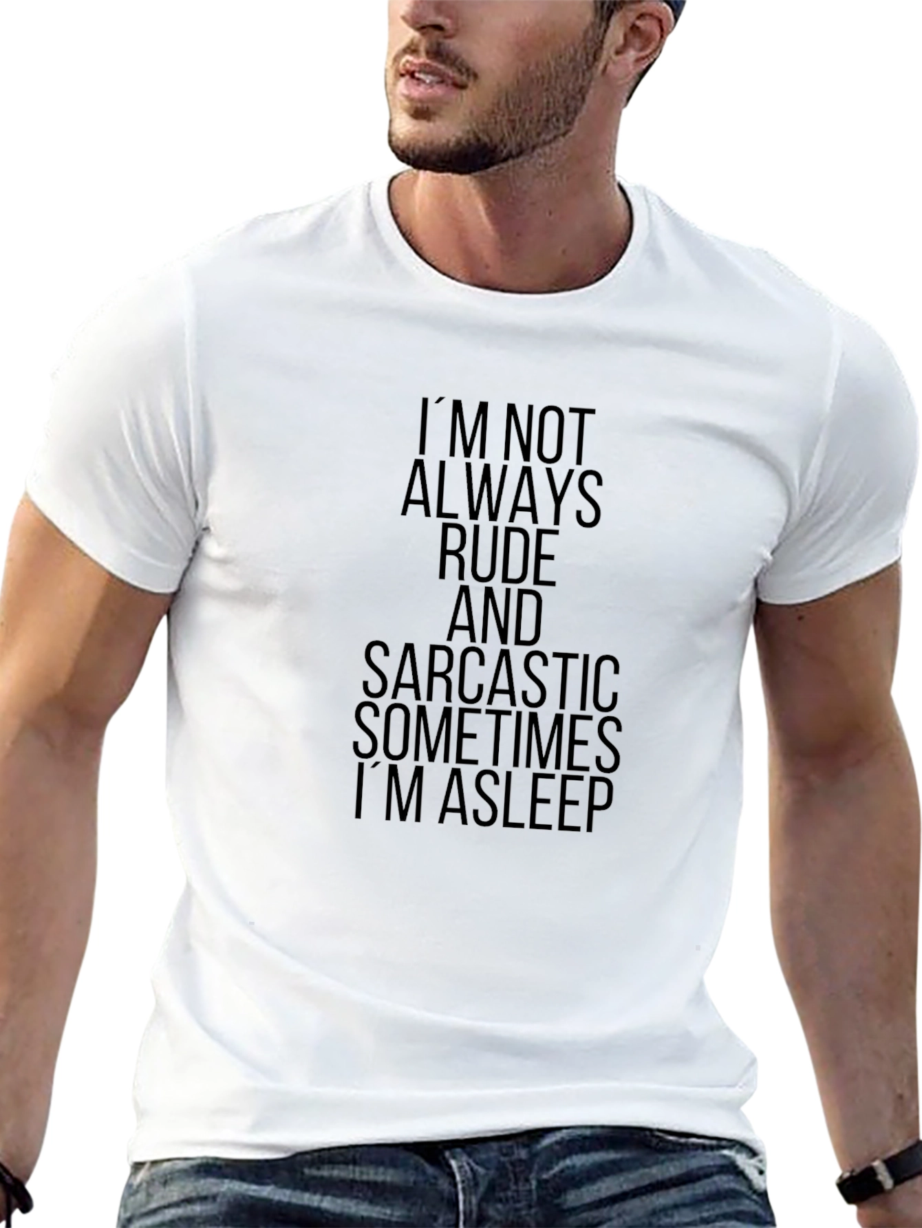 Rude & Sarcastic Tee: Im Asleep T-Shirt