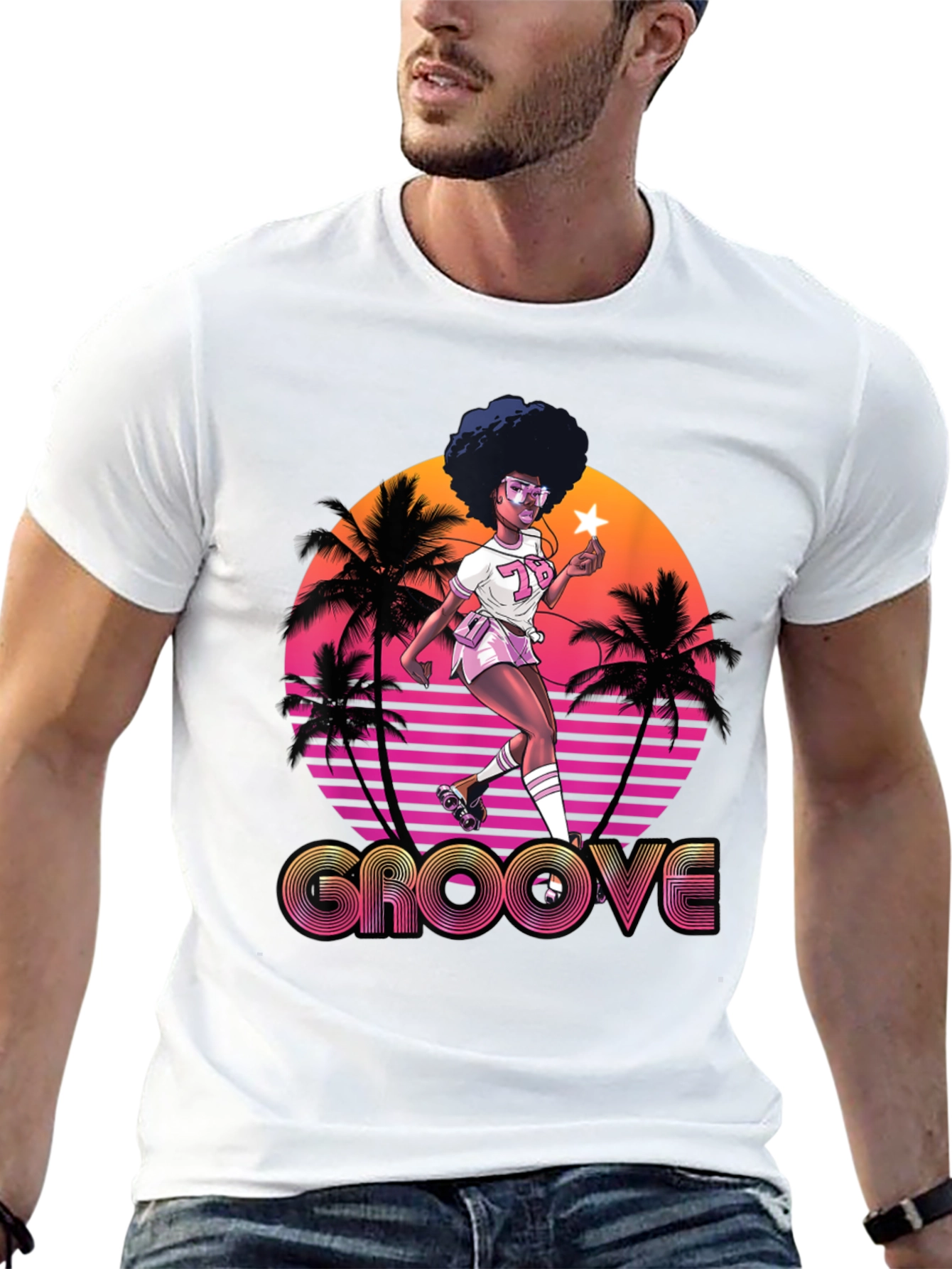 Retro 70s Groove T-Shirt