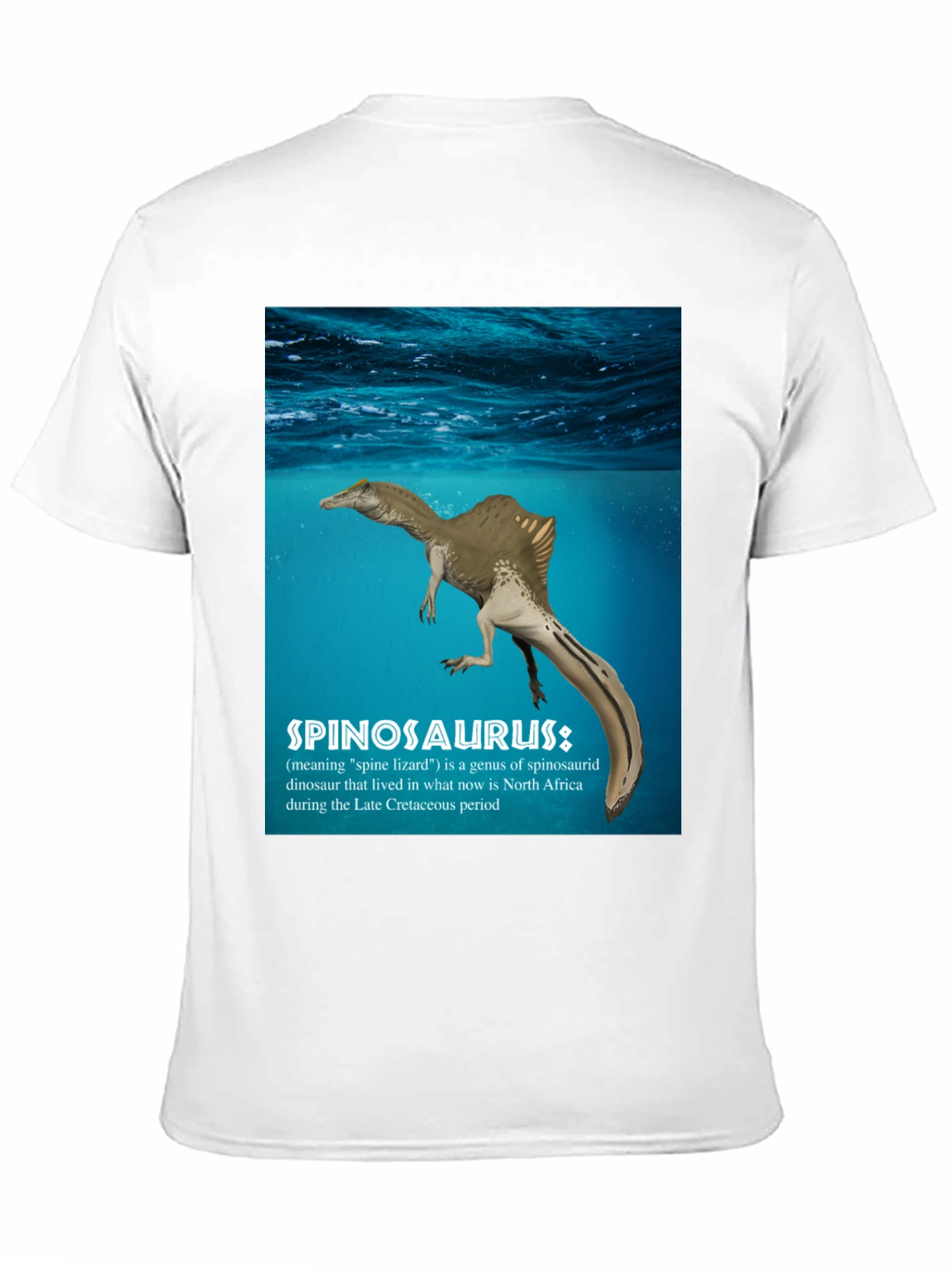 Spinosaurus Black T-Shirt