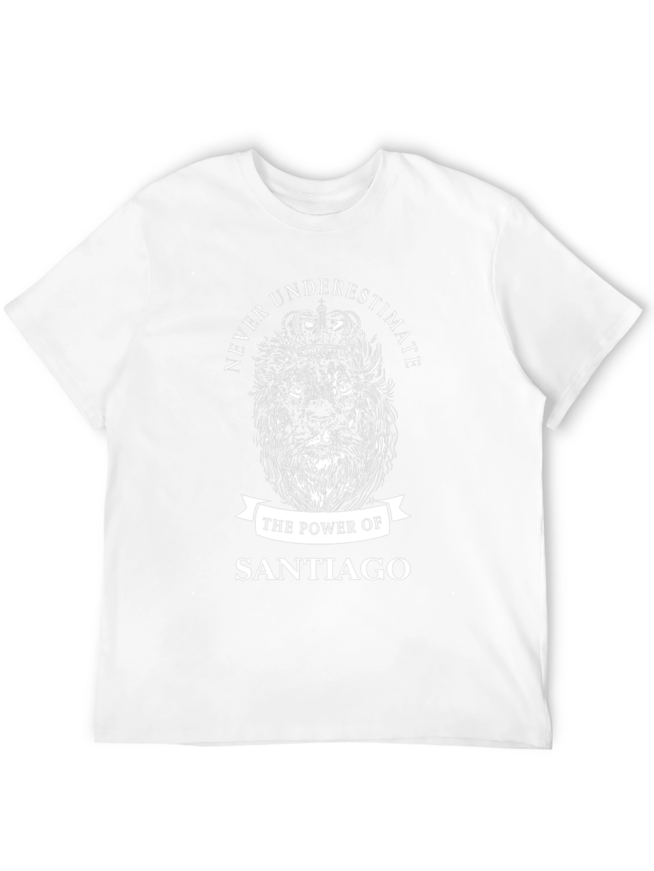 Santiago Power Lion Black T-Shirt