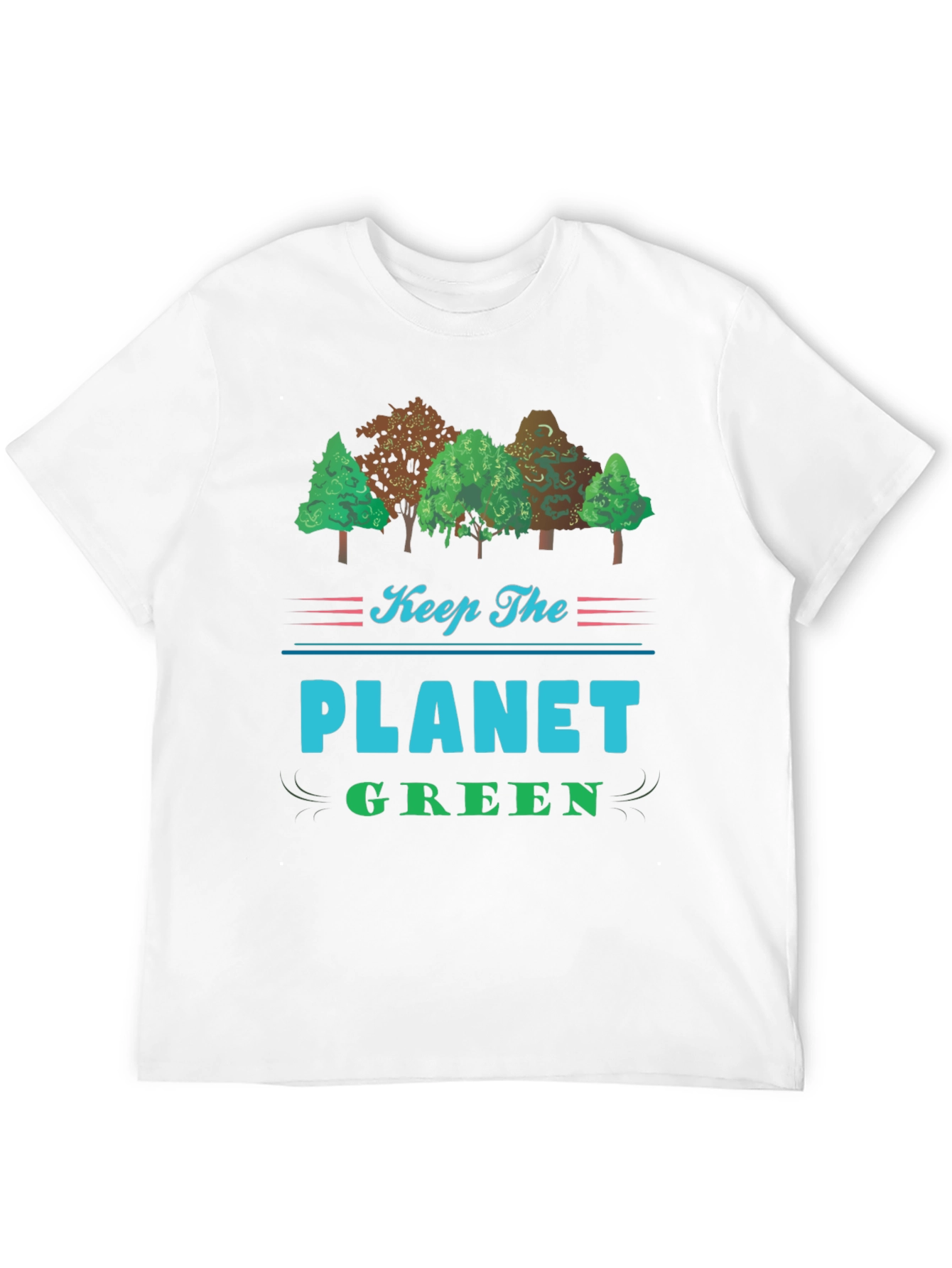 Keep The Planet Green Black T-Shirt