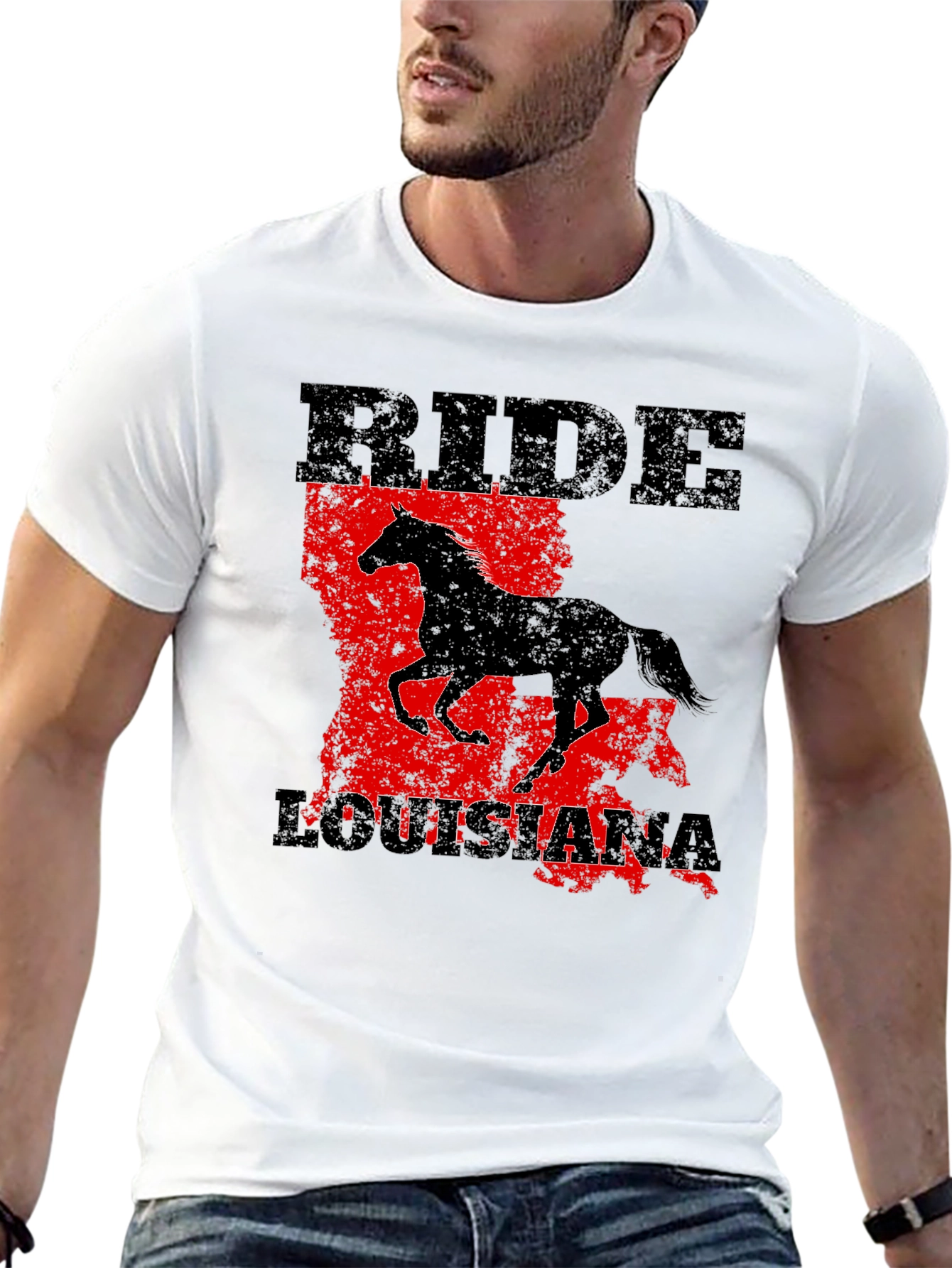 Ride Louisiana Graphic T-Shirt