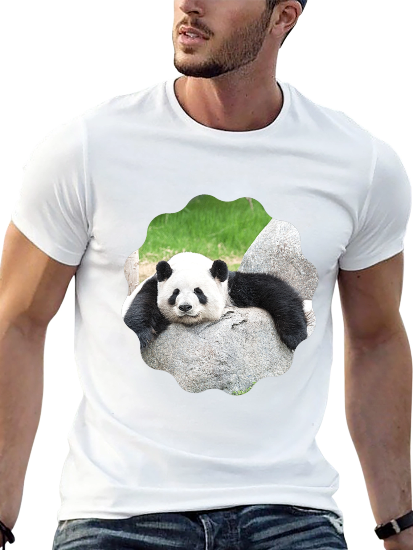 Panda Bear Graphic Tee - Cool Animal Lover Shirt