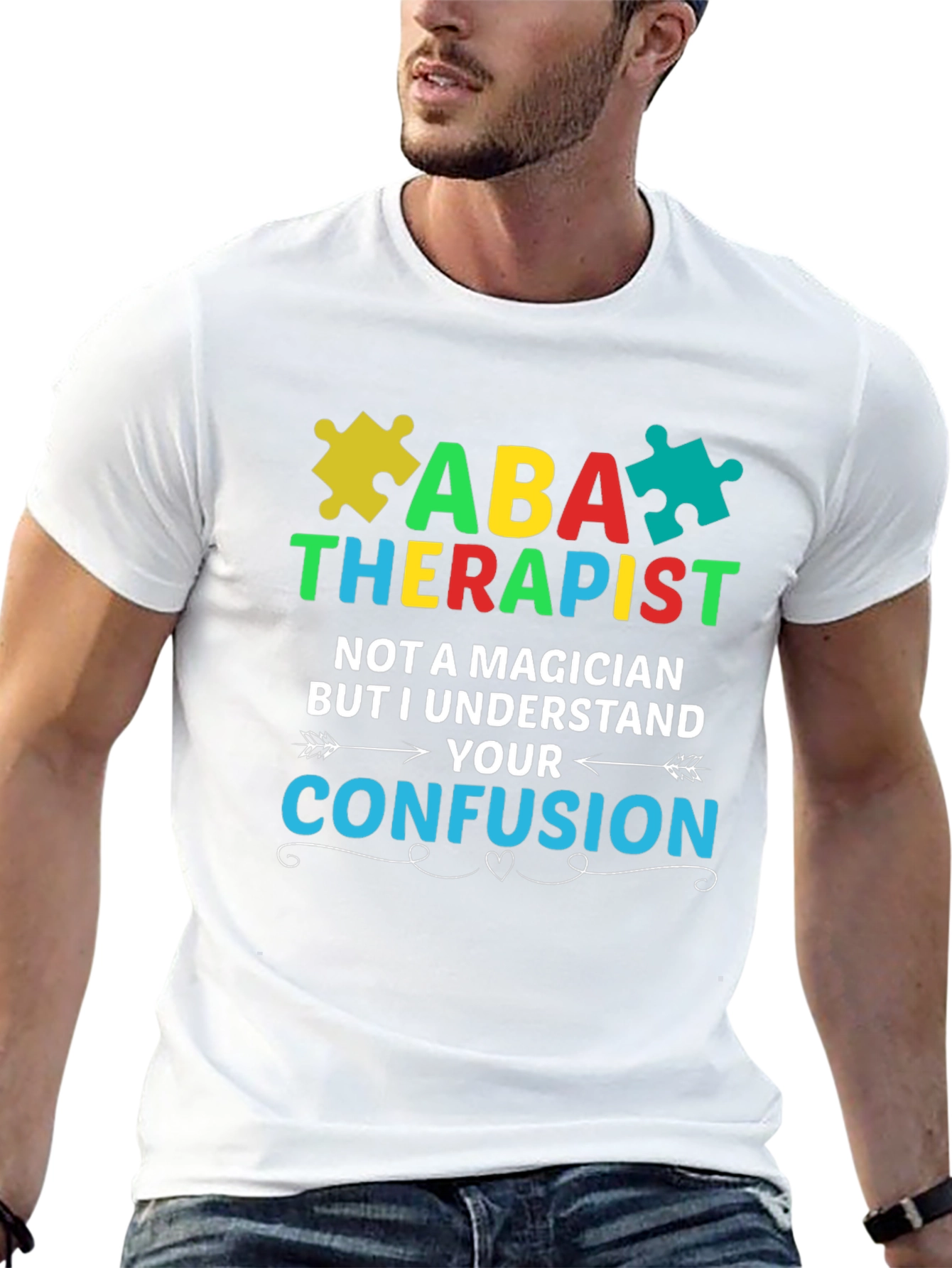 ABA Therapist Autism Awareness T-Shirt