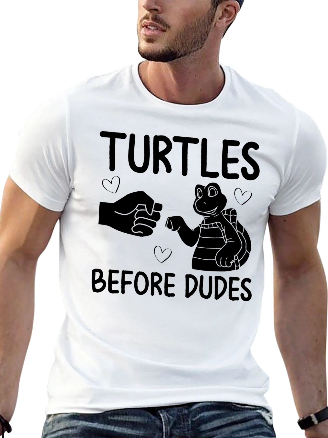Turtles Before Dudes Graphic Tee