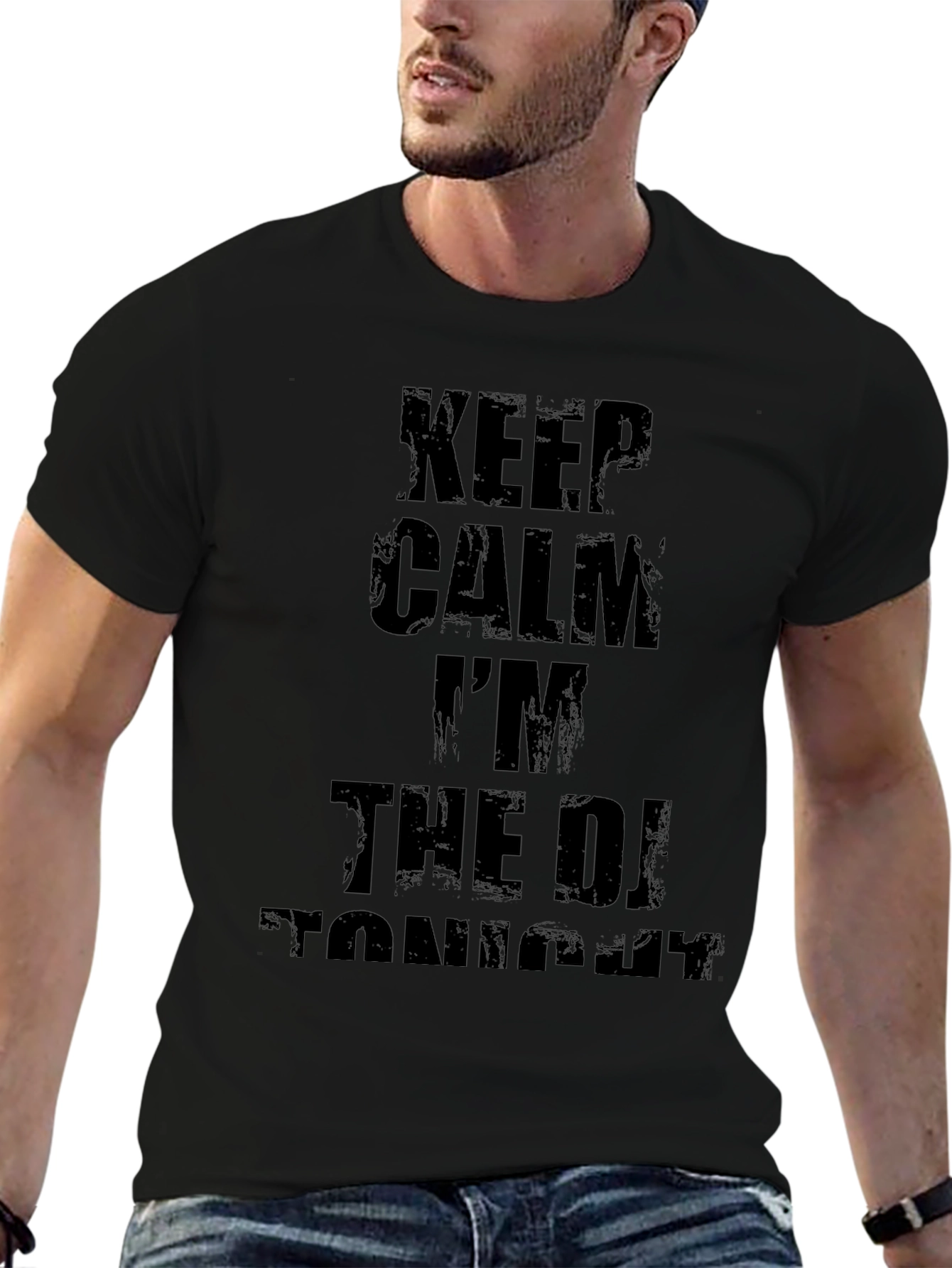Keep Calm Im The DJ Tonight - Novelty T-Shirt