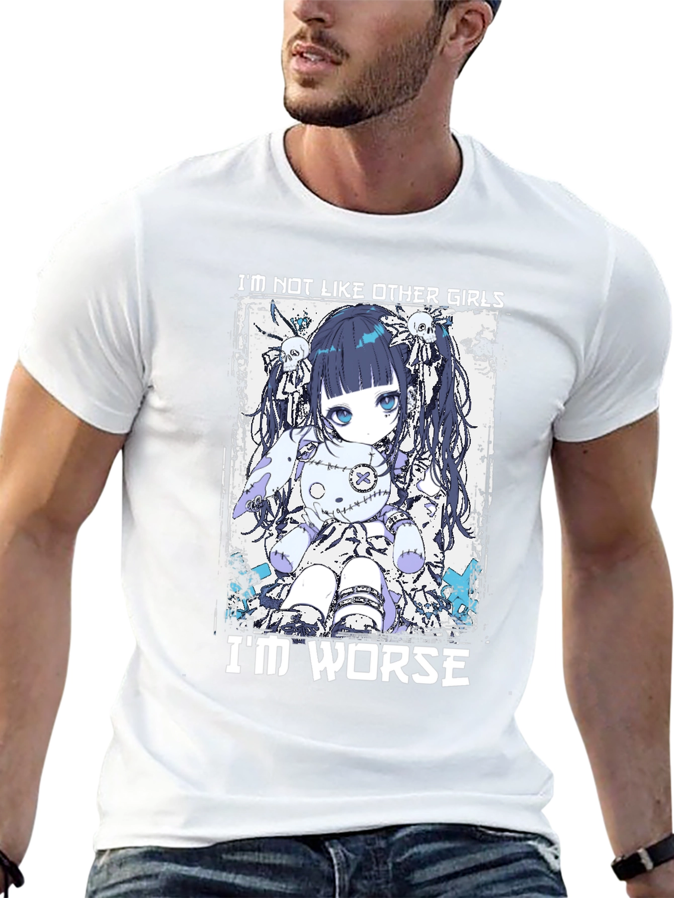 Anime Doll T-Shirt: Im Not Like Other Girls