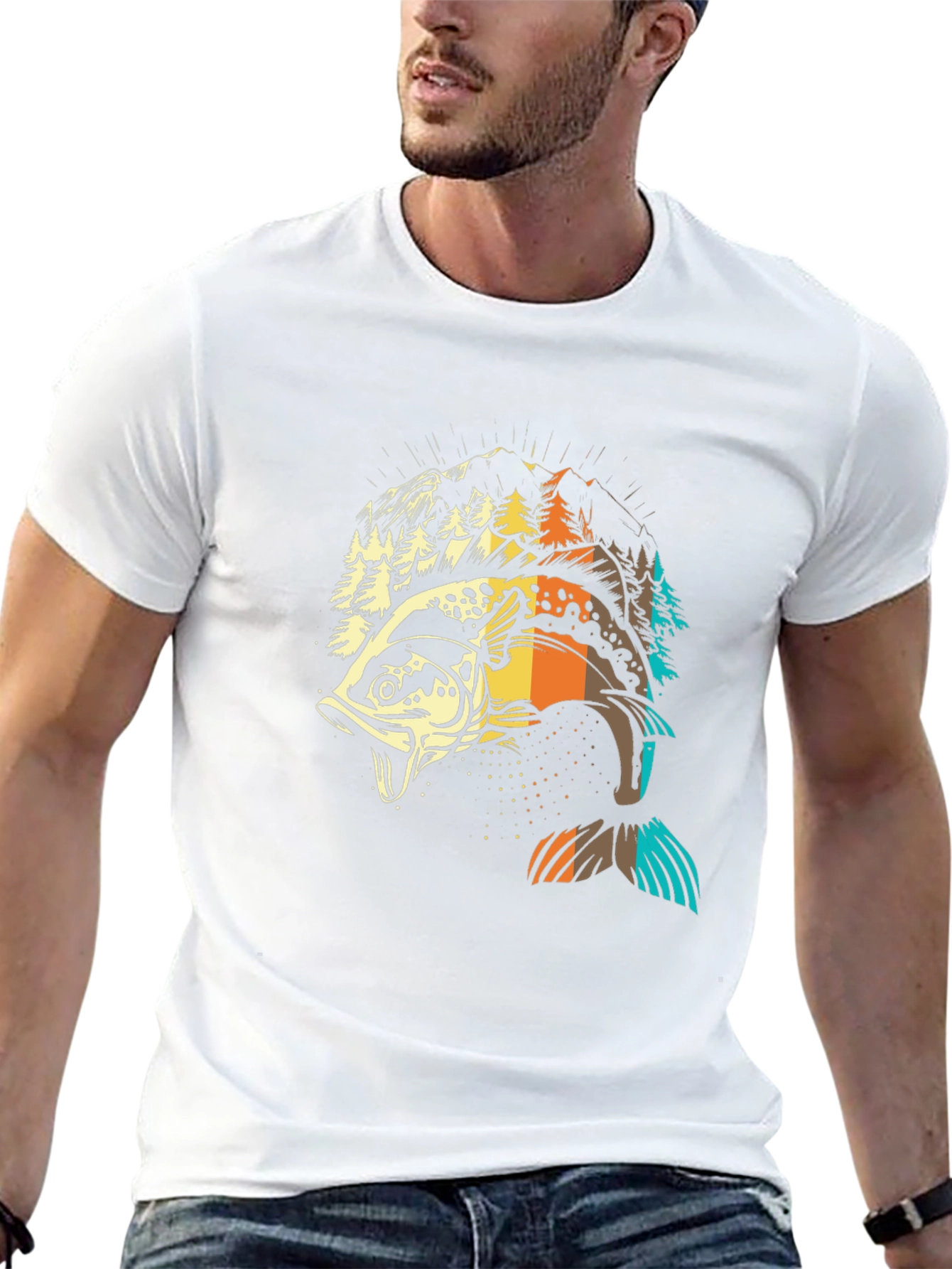 Fishing Graphic T-Shirt