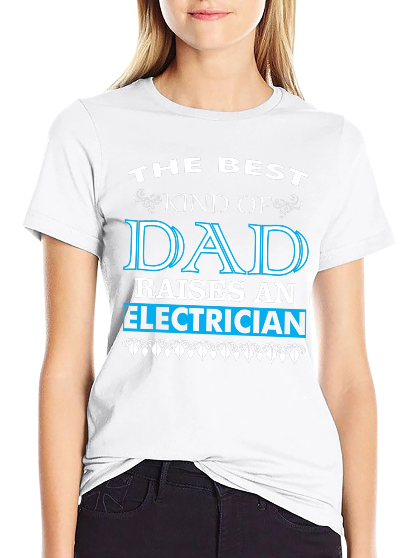 Best Kind of Dad Electrician T-Shirt