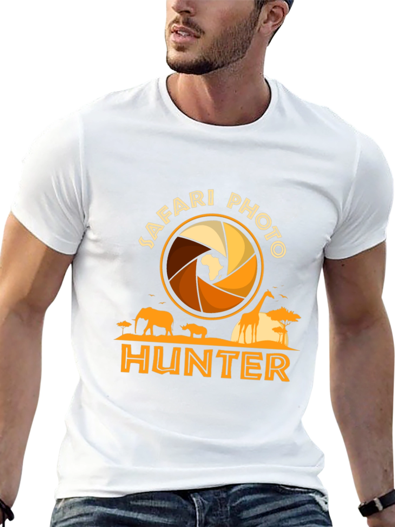 Safari Photo Hunter T-Shirt: Wildlife Photography Tee
