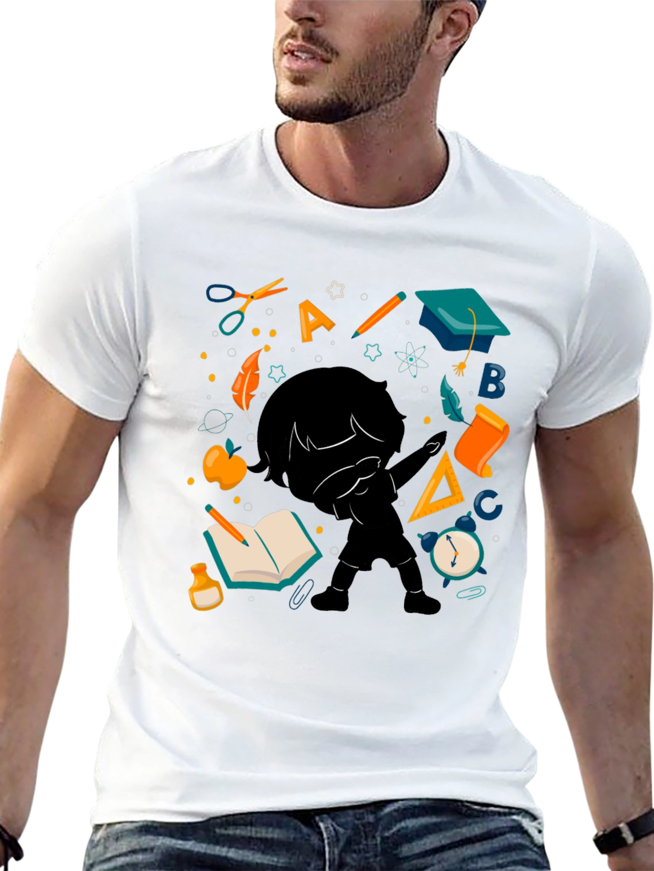 Back to School T-Shirt Dabbing Student