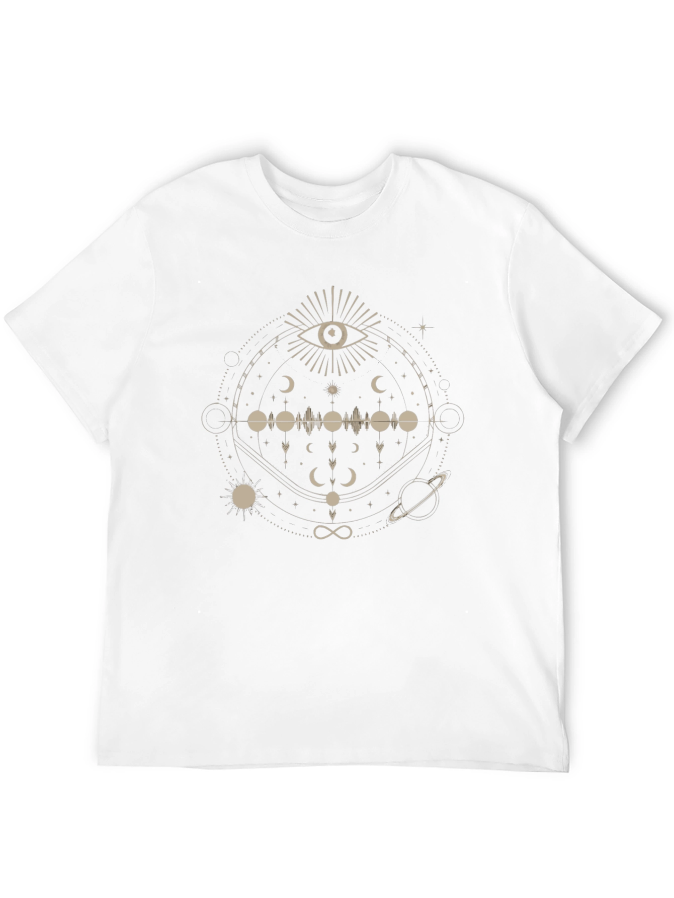 Mystic Eye Graphic Tee - Unisex Black T-Shirt
