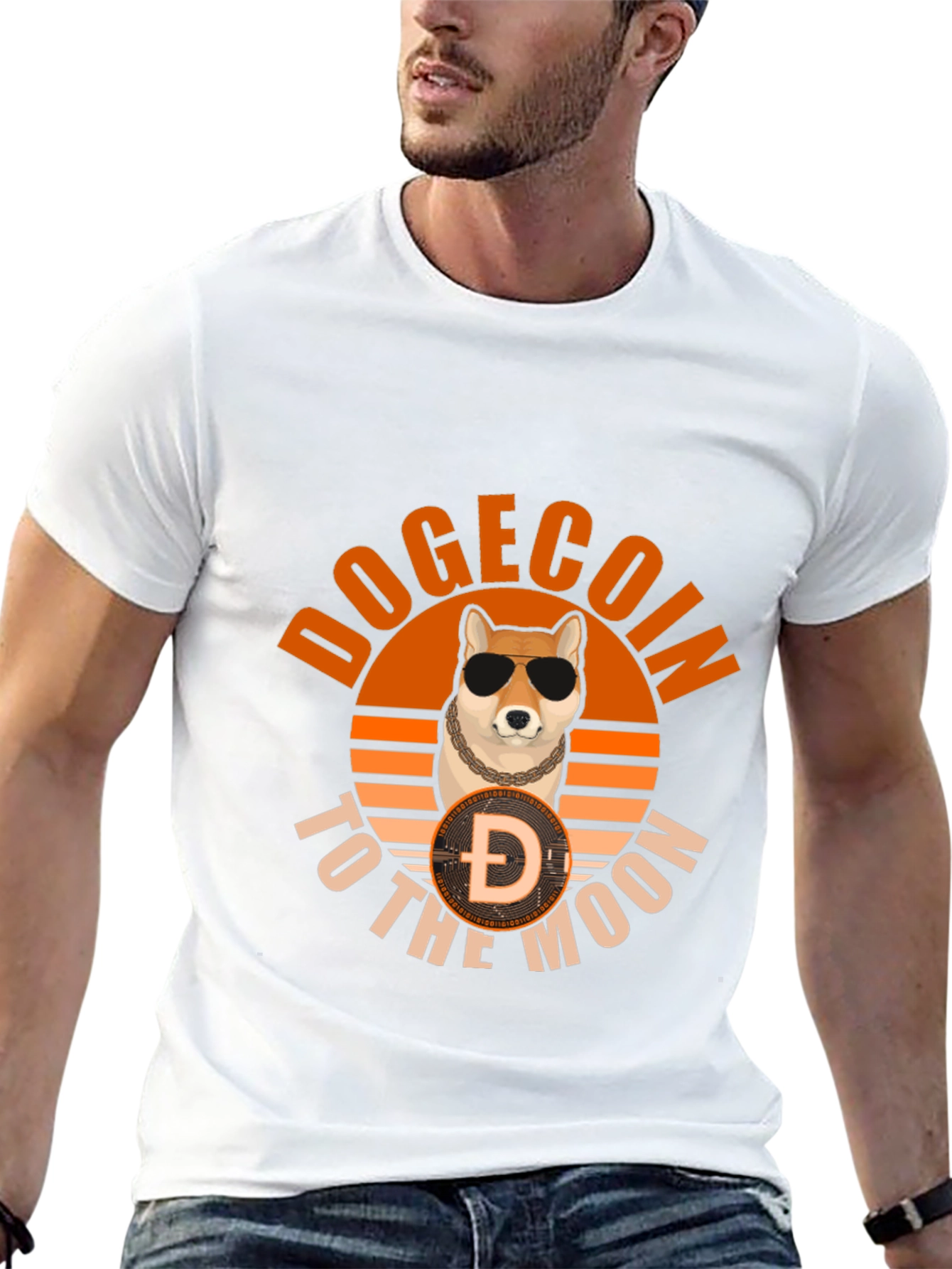 Dogecoin to the Moon T-Shirt