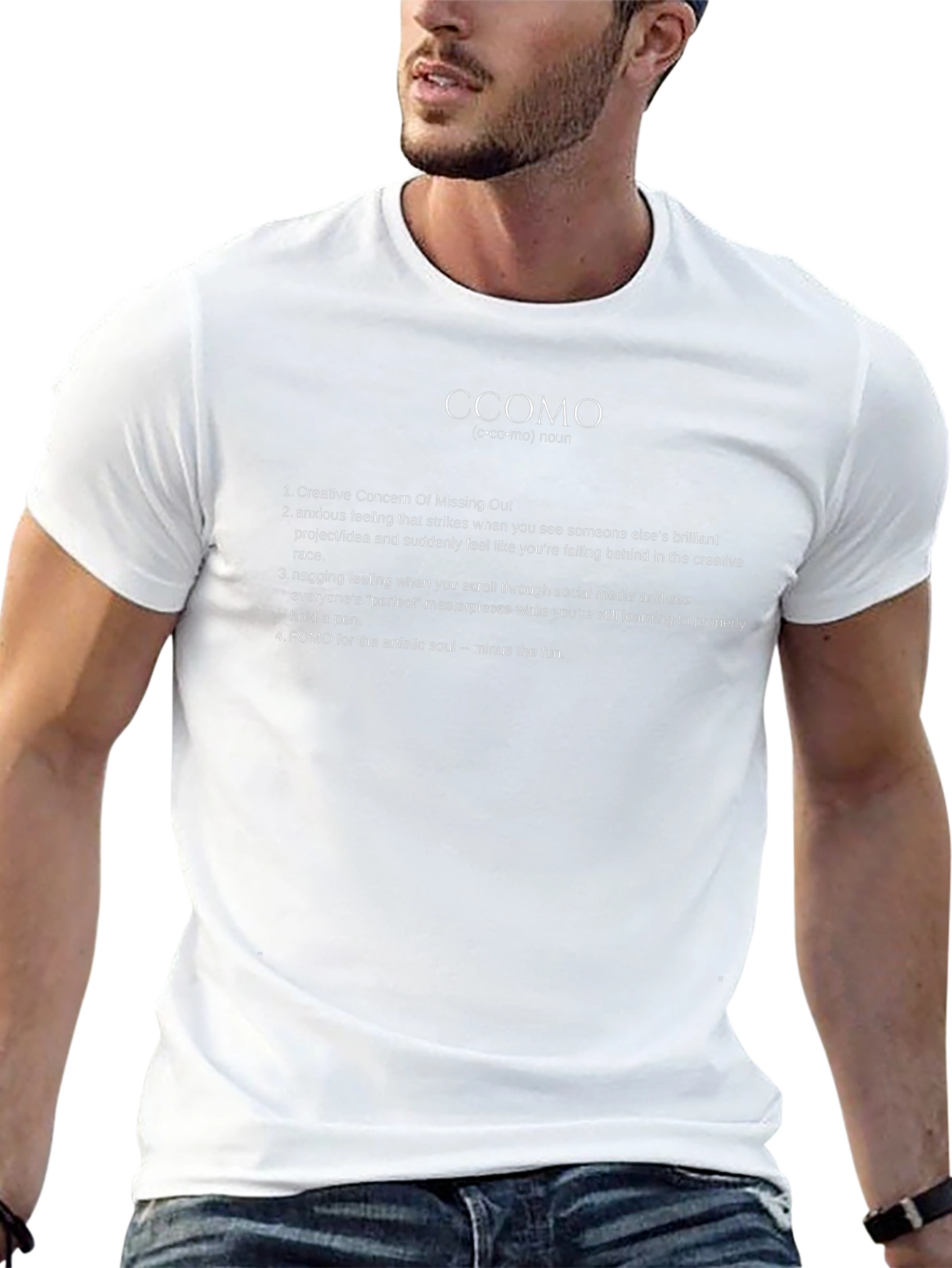 CCOMO Definition T-Shirt - Creative Concern of Missing Out