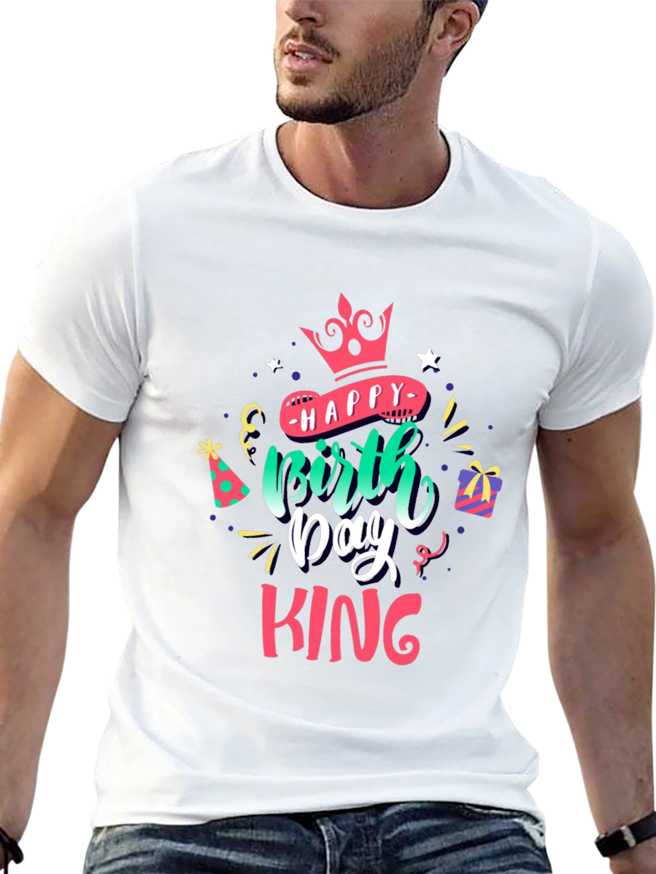 Happy Birthday King Graphic T-Shirt