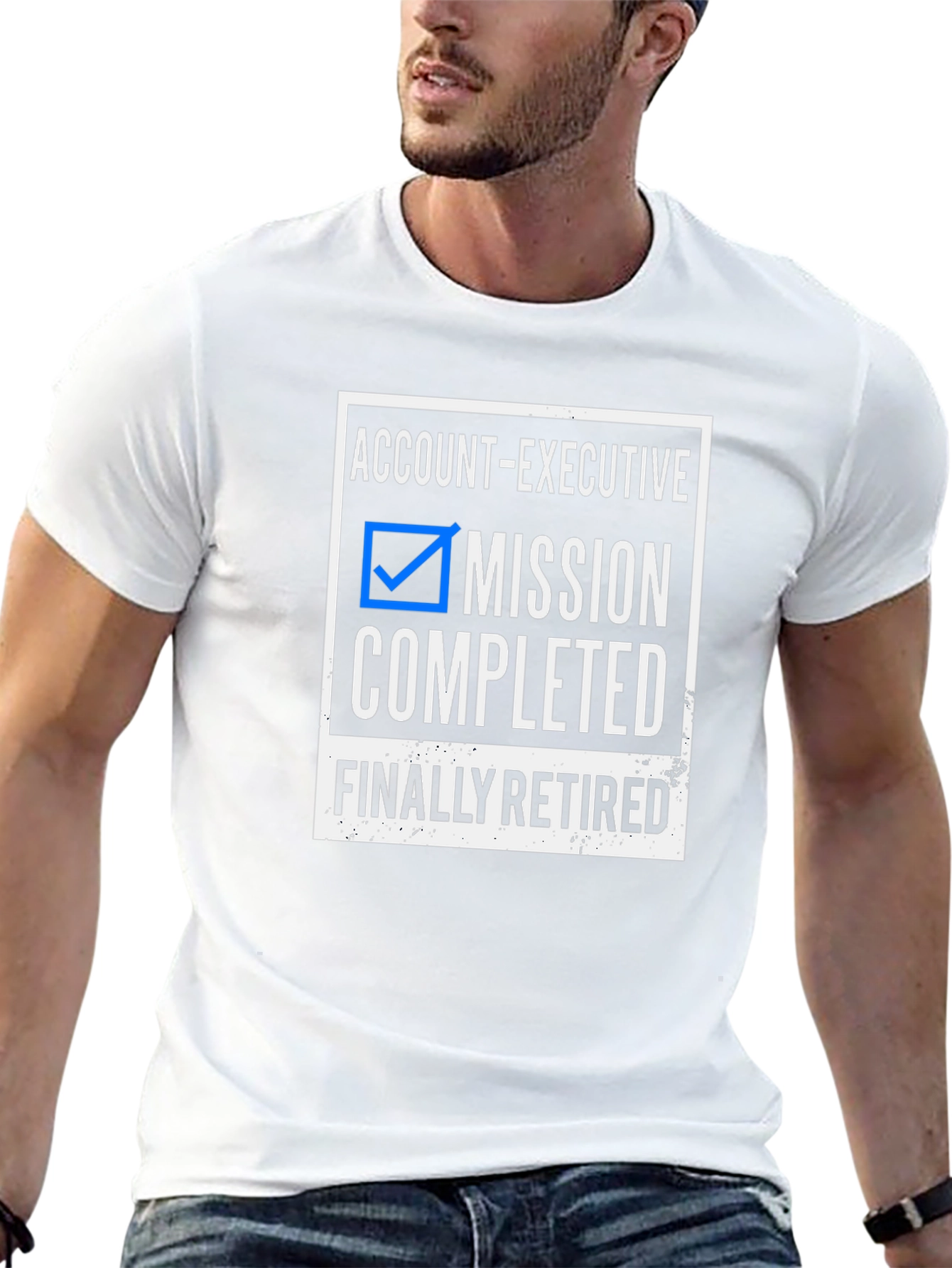 Account Executive Retirement T-Shirt - Mission Completed
