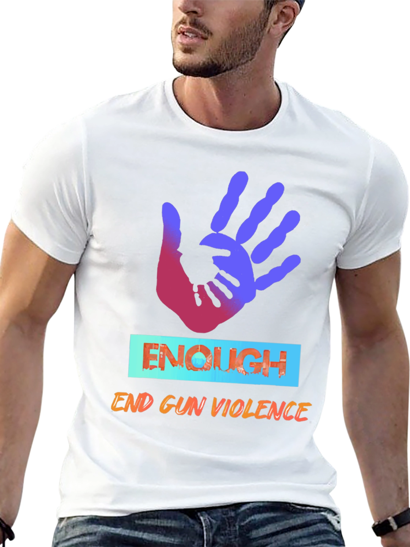 End Gun Violence T-Shirt - Enough Design