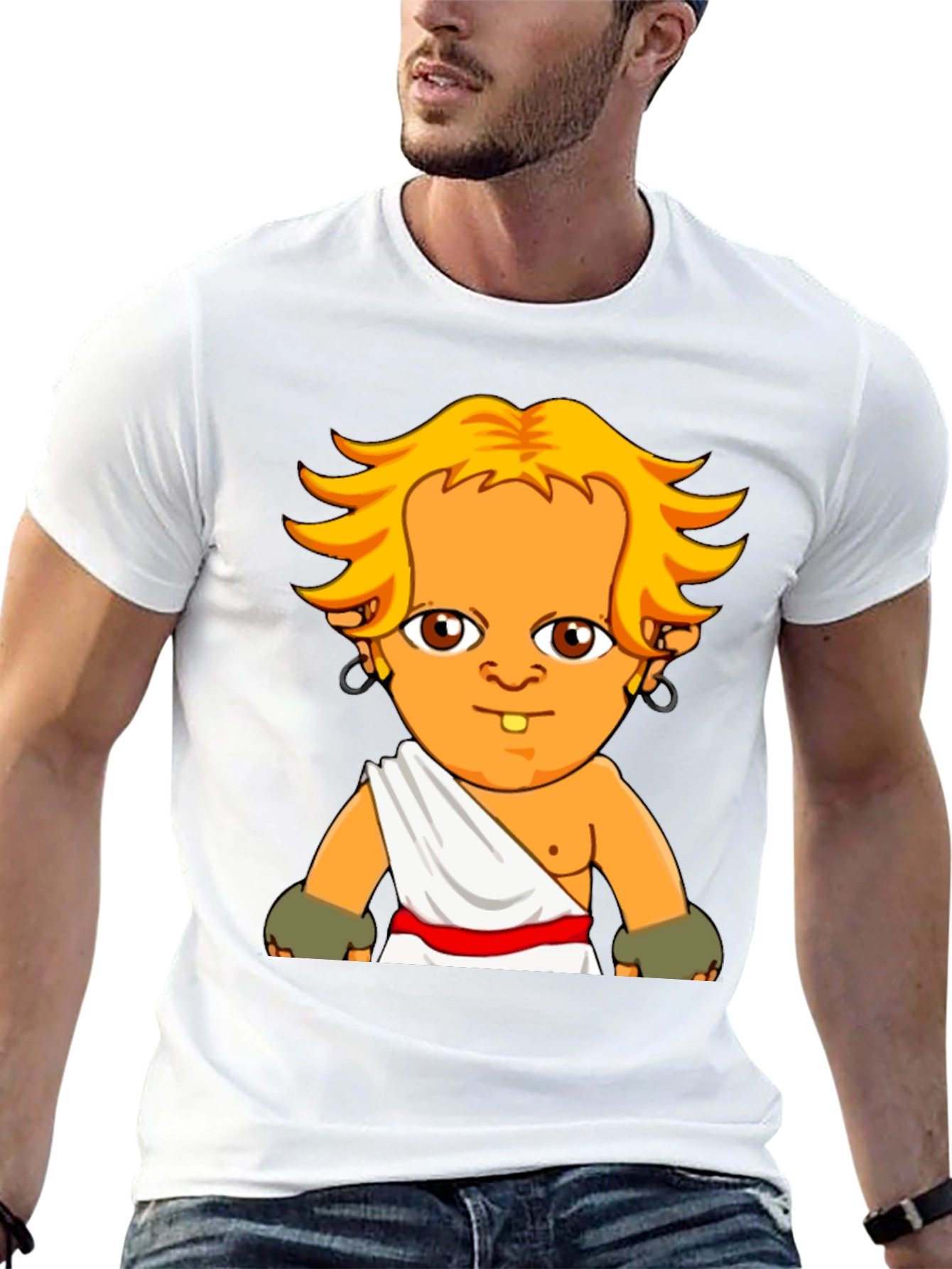 Cartoon Character Graphic Tee