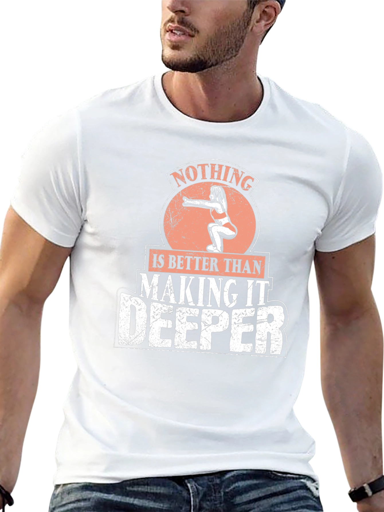Nothing Is Better Than Making It Deeper Black T-Shirt